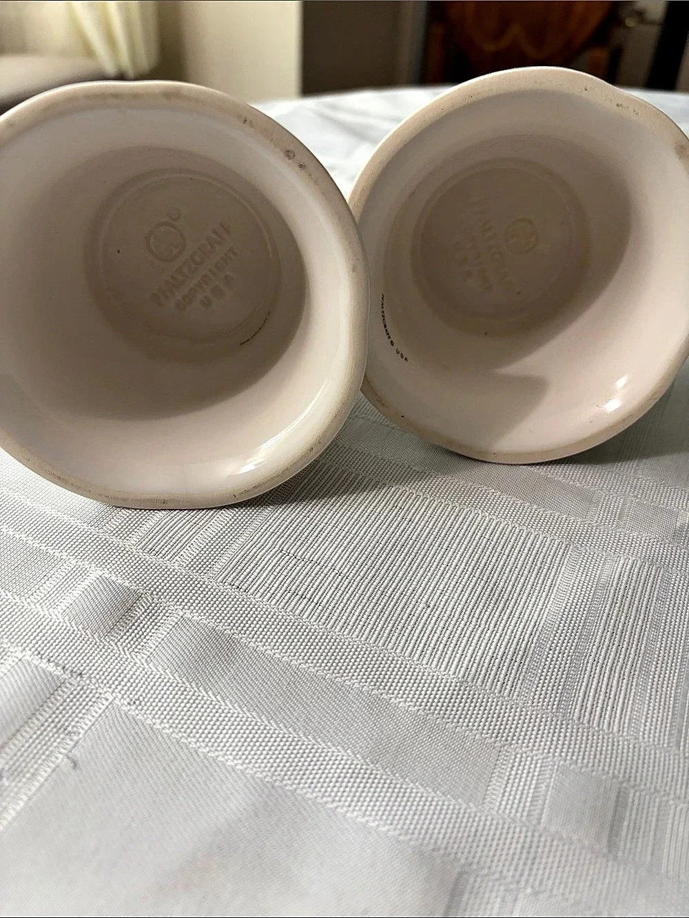 Vintage Ceramic Pfaltzgraff Candle Holders – Set of 2 multi use